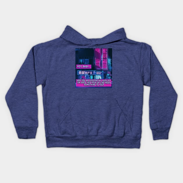 Existential Nihilist Kids Hoodie by SCL1CocoDesigns